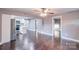 Spacious and bright living room flowing into the modern, updated kitchen area at 6282 Richburg Rd, Great Falls, SC 29055