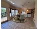 Inviting dining area featuring a round table, white chairs, and a view of the outdoors at 1419 Ridge St, Albemarle, NC 28001