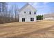 A lovely backyard featuring a sliding glass door that offers indoor/outdoor living and natural light at 113 Homewood Ln, Statesville, NC 28625