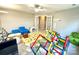 Inviting playroom with a variety of colorful toys, a large window, and plenty of room, providing an exciting area at 12217 Greymore Ct, Charlotte, NC 28277