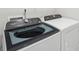 Modern laundry room features a new high-efficiency washer and dryer, ready for everyday use at 138 Satchel Ct, Mooresville, NC 28115
