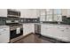 Modern kitchen with stainless steel appliances and a large undermount sink at 16839 Cozy Cove Rd, Charlotte, NC 28278