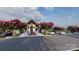 The community clubhouse offers a welcoming entrance with beautiful landscaping and ample parking spaces at 1816 Otter Perch Ln, Fort Mill, SC 29715