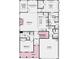 Detailed floor plan showcasing the layout of the first floor of the property at 324 Basil Dr, Indian Trail, NC 28079