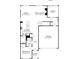 Layout of the house highlighting the Gathering room, kitchen, dining area, and bedroom 5 on the main floor at 4011 Vista Pine Dr, Charlotte, NC 28215