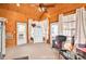 Bright sunroom with wood walls and ceiling, offering a peaceful retreat at 541 Settlers Grove Ln # 49, Salisbury, NC 28146