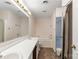 An primary bath featuring tile floors, double vanity and tiled bath at 657 Heathridge Rd, Rock Hill, SC 29732