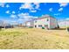 Expansive backyard featuring ample lawn space, perfect for outdoor activities and entertaining in a neighborhood setting at 7314 Rupell Dr, Charlotte, NC 28273