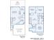 Detailed floor plan showcasing the home's layout with measurements at 113 Burlingame Ct # C, Mooresville, NC 28117