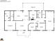 Detailed floor plan showing layout of bedrooms, bathrooms, kitchen, living spaces, and screened porch at 1370 Martin Rd, Hickory Grove, SC 29717