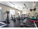 Well-lit fitness center offering various exercise machines at 16312 Redstone Mountain Ln, Charlotte, NC 28277