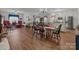 Expansive dining area, adjacent to the kitchen, offering abundant space for entertaining guests and Gathering at 420 Spring Arbor Ave # 80, Salisbury, NC 28146