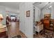 Bright entryway with hardwood floors leads to the living spaces, accented with classic furnishings at 420 Spring Arbor Ave # 80, Salisbury, NC 28146