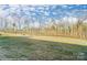 View of backyard with trees beyond the yard at 4235 Black Ct # 197, Harrisburg, NC 28075