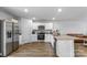 Spacious kitchen with modern appliances, granite countertops, and white cabinetry at 4496 Springs Rd, Conover, NC 28613