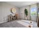 Neutral-colored bedroom with yoga mats and weights, offering space for exercise or hobbies at 8644 Miles Gap Rd, Indian Land, SC 29707