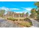 Picturesque gazebo offers a tranquil community gathering spot with beautiful landscaping at 11327 James Coy Rd, Davidson, NC 28036