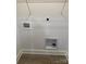 A closet with visible utility connections at 1537 Poston Cir, Gastonia, NC 28054