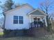 Charming single-Gathering home showcasing a brick foundation and covered front porch entry at 1537 Poston Cir, Gastonia, NC 28054