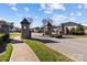 Stone community entrance creating a sense of prestige and exclusivity for the neighborhood at 3181 Helmsley Ct, Concord, NC 28027