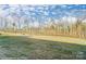 Backyard with a green lawn, and trees in the background at 4211 Black Ct # 193, Harrisburg, NC 28075