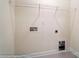 Utility room featuring connections for a washer and dryer and shelving at 4211 Black Ct # 193, Harrisburg, NC 28075