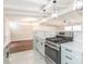 Modern kitchen featuring stone countertops and stainless steel appliances at 5426 Milford Rd, Charlotte, NC 28210