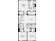Second-floor floorplan showcases owner's suite, two secondary bedrooms, loft and laundry room at 8648 Miles Gap Rd, Indian Land, SC 29707