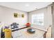 Bright bonus room featuring a small trampoline and a keyboard at 967 Stebbins Dr, Fort Mill, SC 29715