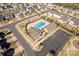 Overhead view of a community pool at 1519 Arcadia Bluff Dr, York, SC 29745