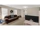 Upstairs playroom with a comfortable sofa, reading nook, and access to the hallway at 1519 Arcadia Bluff Dr, York, SC 29745