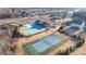 Community amenities including a pool and tennis court in this vibrant neighborhood at 16200 Winfield Hall Dr, Charlotte, NC 28273