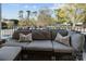 Relaxing outdoor balcony with comfortable seating at 2503 Roswell Ave # 208, Charlotte, NC 28209