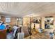 Spacious basement with unfinished walls, a small window and a staircase at 310 N Central Ave, Landis, NC 28088