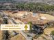 Image displays Caldwell Park under construction with the park's baseball and tennis fields being built at 336 B Lincoln St, Concord, NC 28025