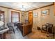 Cozy home office featuring traditional wood trim, a desk, and comfortable seating at 529 Langley Rd, Lancaster, SC 29720