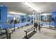 Workout room includes a full mirror and weight lifting equipment at 529 Langley Rd, Lancaster, SC 29720