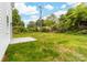Spacious backyard with a concrete patio area, ideal for outdoor entertaining and relaxation at 600 Legrand St, Shelby, NC 28150