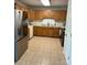 Well-equipped kitchen featuring stainless steel appliances, ample cabinetry, and tile flooring at 705 Sagrada Dr, York, SC 29745