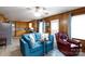 Open-concept living area connecting the kitchen with a comfortable seating area and natural light at 103 Perry St, Shelby, NC 28150