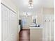 Kitchen features stainless steel appliances and open concept layout at 107 S Laurel Ave # 101A, Charlotte, NC 28207
