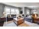 Comfortable living room showcasing a large sectional sofa and natural light at 13240 Carolina Wren Ct, Charlotte, NC 28278