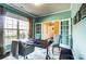 Inviting office space with large windows and french doors at 13240 Carolina Wren Ct, Charlotte, NC 28278
