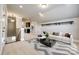 This living room has a beverage center and wet bar at 1891 Felts Pkwy, Fort Mill, SC 29715