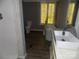 Bathroom featuring a freestanding tub, tiled shower, and modern fixtures at 2130 Babbling Brook Ln, Gastonia, NC 28052