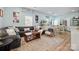 Open floor plan featuring living room and kitchen in a modern space at 41 Selma Dr, Mooresville, NC 28115