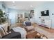 Cozy living space featuring kitchen, dining, and living areas with modern appliances at 41 Selma Dr, Mooresville, NC 28115