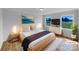 Inviting bedroom featuring soft lighting, plush bedding, and picturesque windows at 475 Union Baptist Church Rd, York, SC 29745