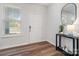 Inviting entryway with stylish console table and decor at 722 Herlong Ave, Rock Hill, SC 29732