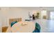 A modern dining room with a table and four chairs, perfect for entertaining at 746 Elders Story Rd, Fort Mill, SC 29708